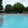 Large pool at hotel in Burley, ID
